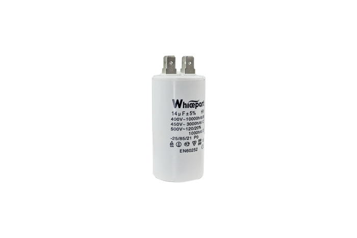 Конденсатор CBB60 14 мкФ 450 V з клемами